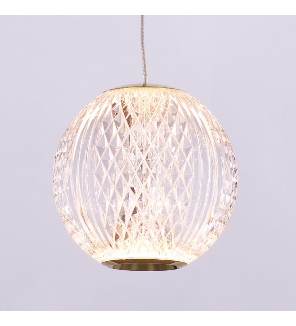 Подвесной светильник Delight Collection Elliot Diamante MD20001012-18A gold