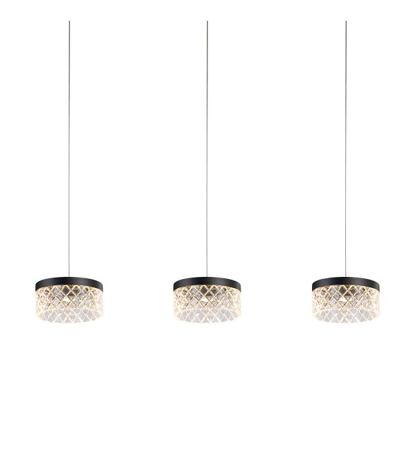 Подвесной светильник Delight Collection Diamond cut MD21020075-3B matt black