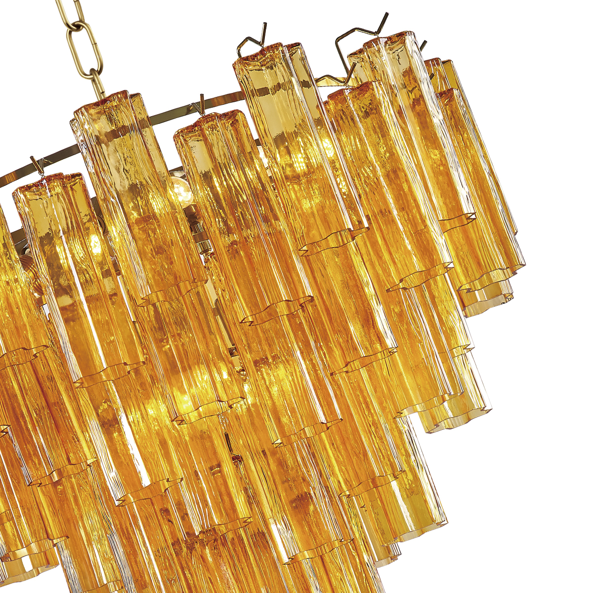 Люстра Delight Collection OWD2093-D75 gold/amber