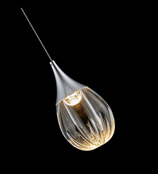 Подвесной светильник Delight Collection Stilla MD24001004-1A chrome/clear