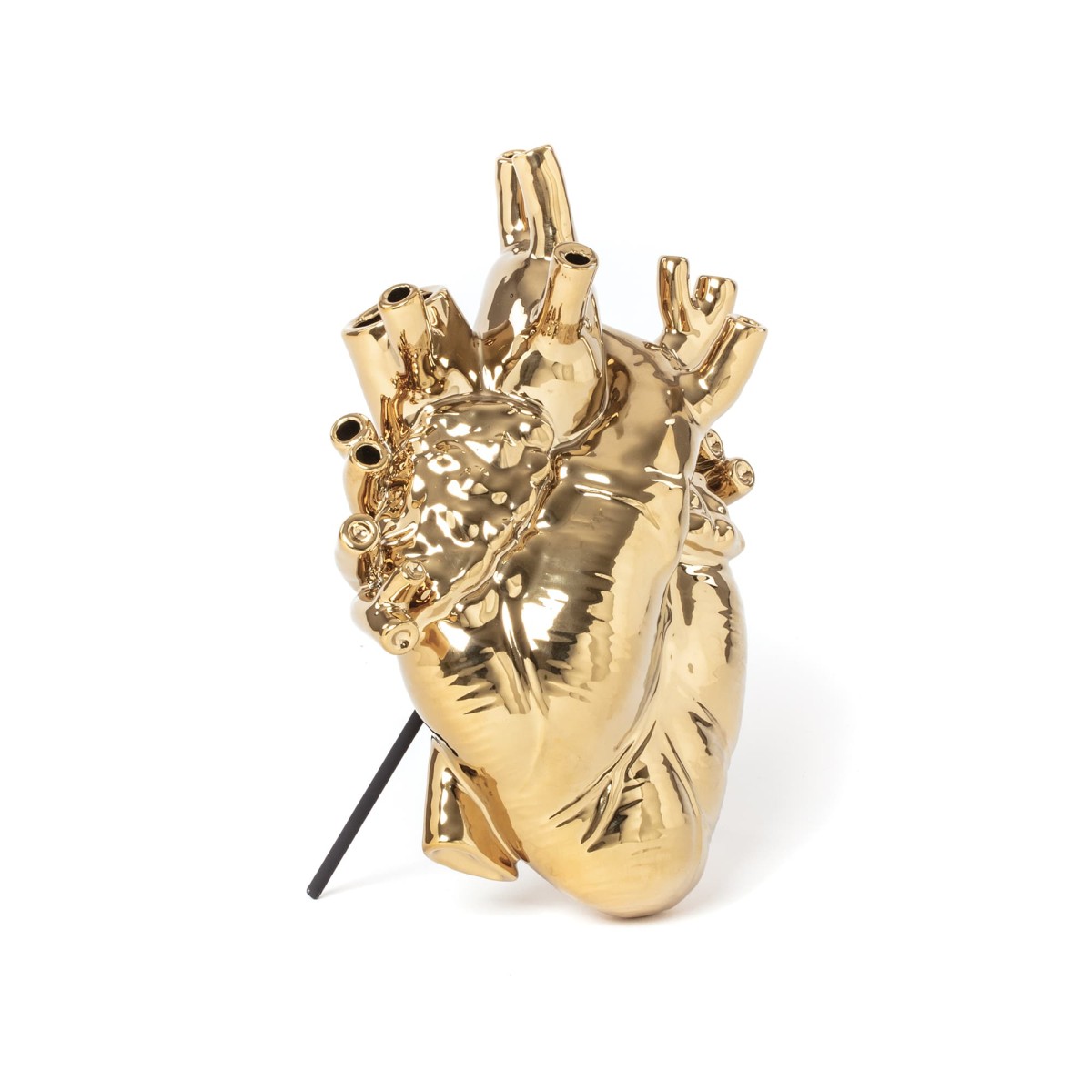 Ваза Seletti Love in Bloom Gold