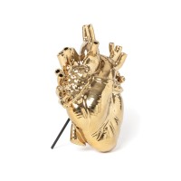 Ваза Seletti Love in Bloom Gold
