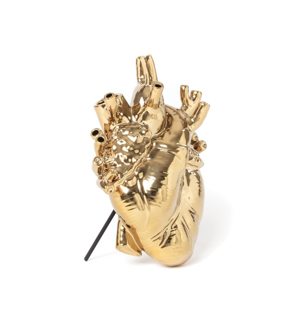 Ваза Seletti Love in Bloom Gold