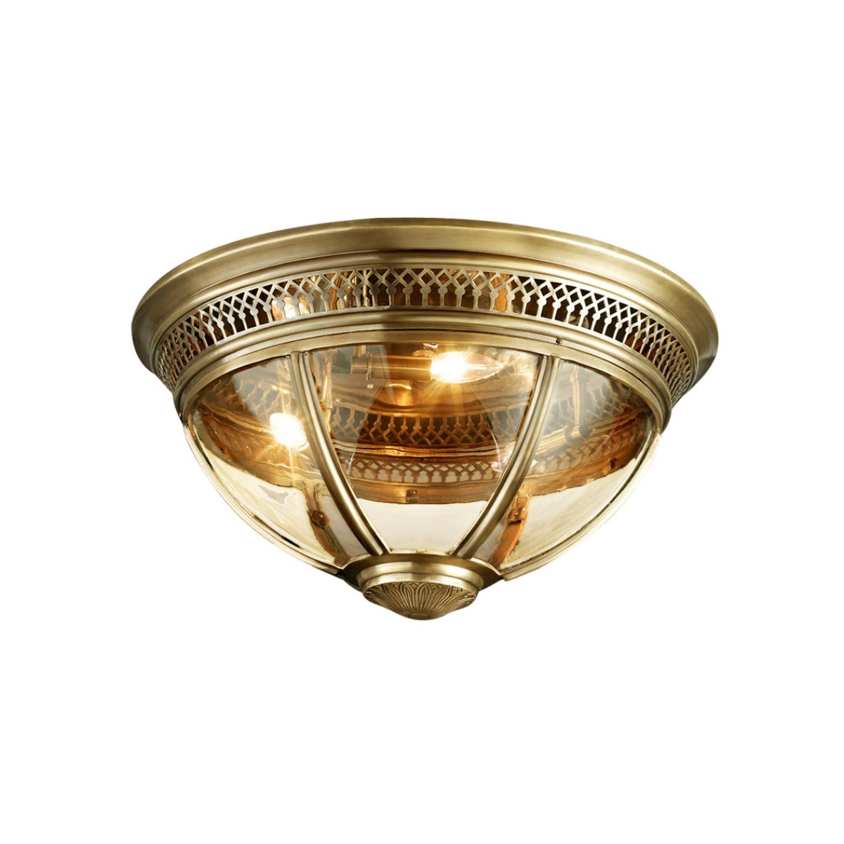 Потолочный светильник Delight Collection Residential 3 brass