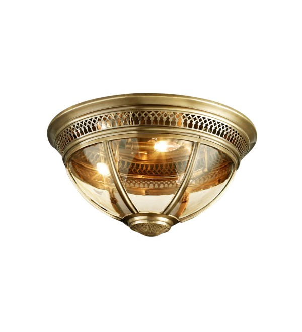 Потолочный светильник Delight Collection Residential 3 brass