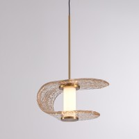 Подвесной светильник Delight Collection MD24020901-1A gold/cognac
