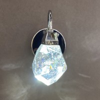 Настенный светильник Delight Collection Crystal rock chrome