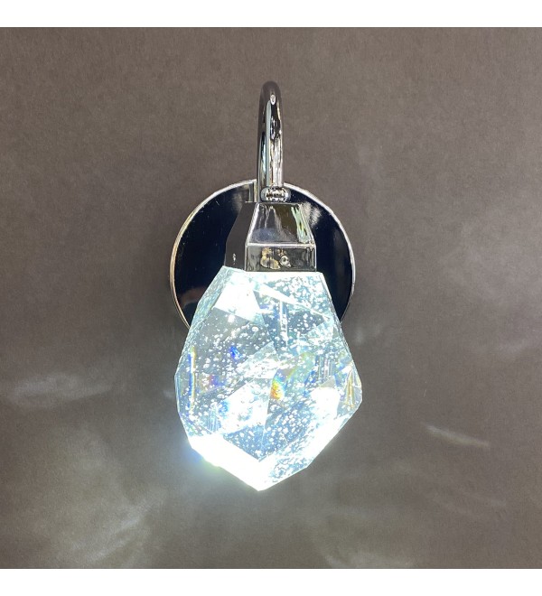 Настенный светильник Delight Collection Crystal rock chrome