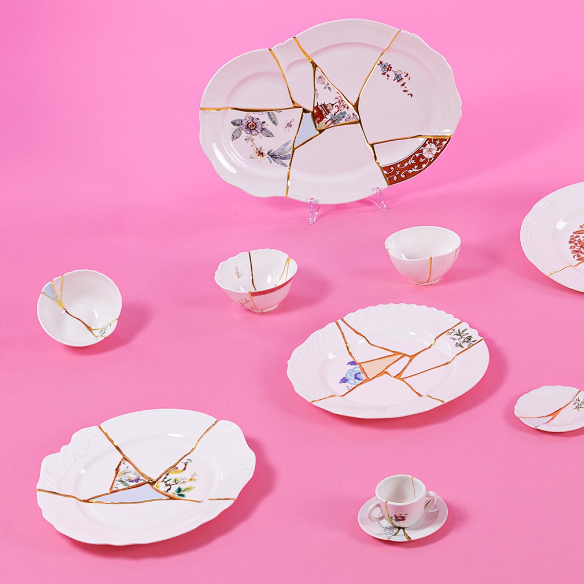 Блюдо Seletti Kintsugi
