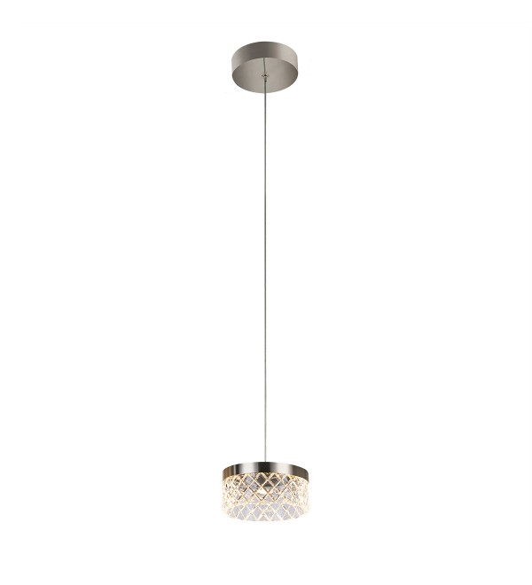 Подвесной светильник Delight Collection Diamond cut MD21020075-1A satin nickel