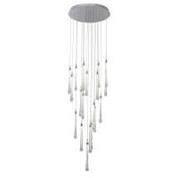 Подвесной светильник Delight Collection Teardrop 19 chrome