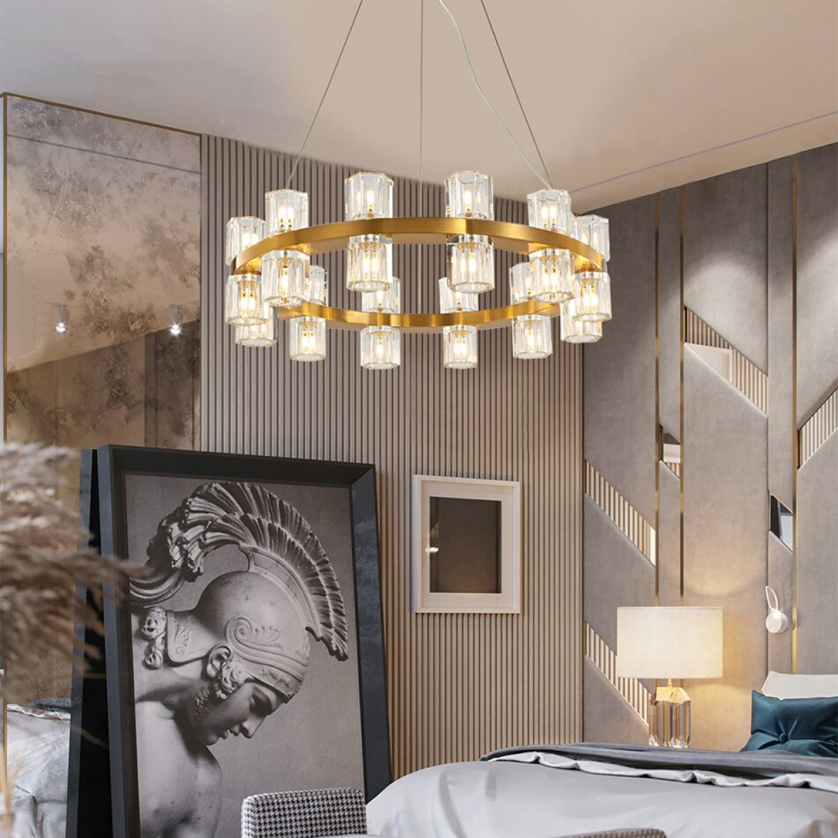 Люстра Delight Collection Arcachon 24 gold