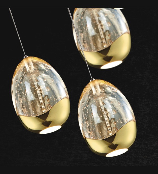 Подвесной светильник Delight Collection Terrene MD13003023-12A gold