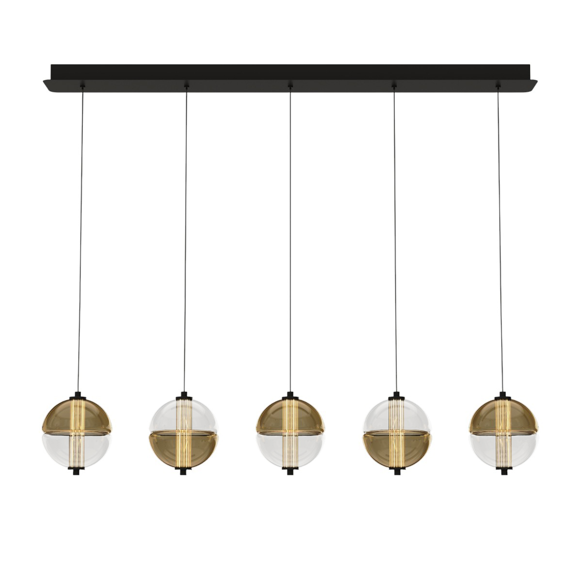 Подвесной светильник Delight Collection MD24022079-5B black/amber