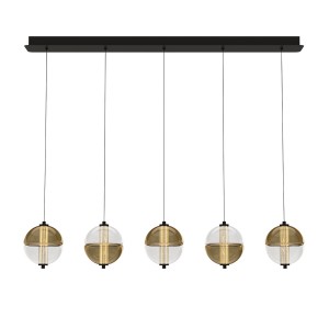 Подвесной светильник Delight Collection MD24022079-5B black/amber