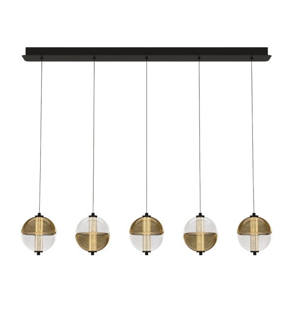 Подвесной светильник Delight Collection MD24022079-5B black/amber