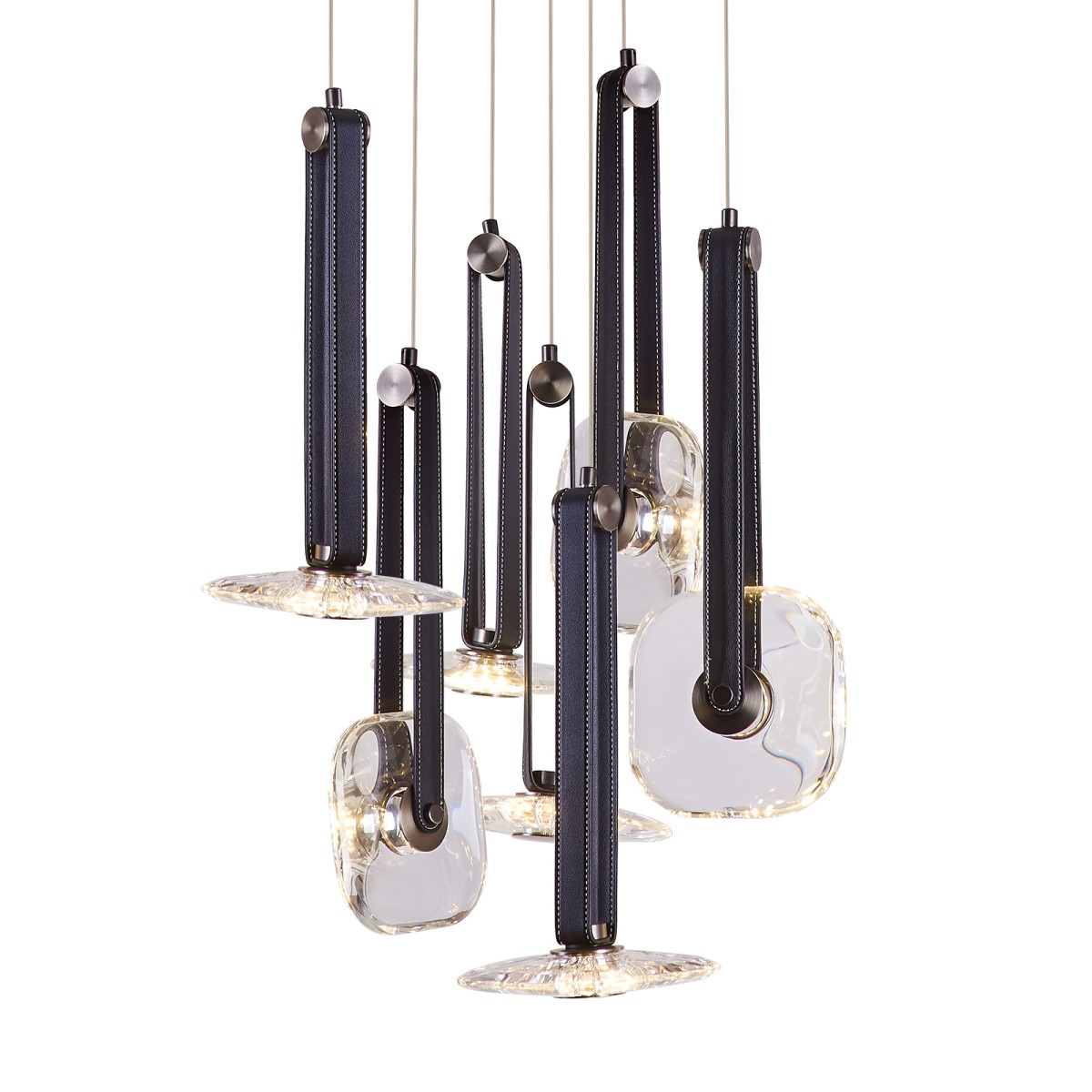 Подвесной светильник Delight Collection OD2553-7 black/clear