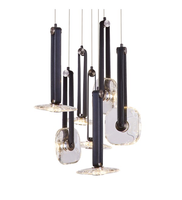 Подвесной светильник Delight Collection OD2553-7 black/clear