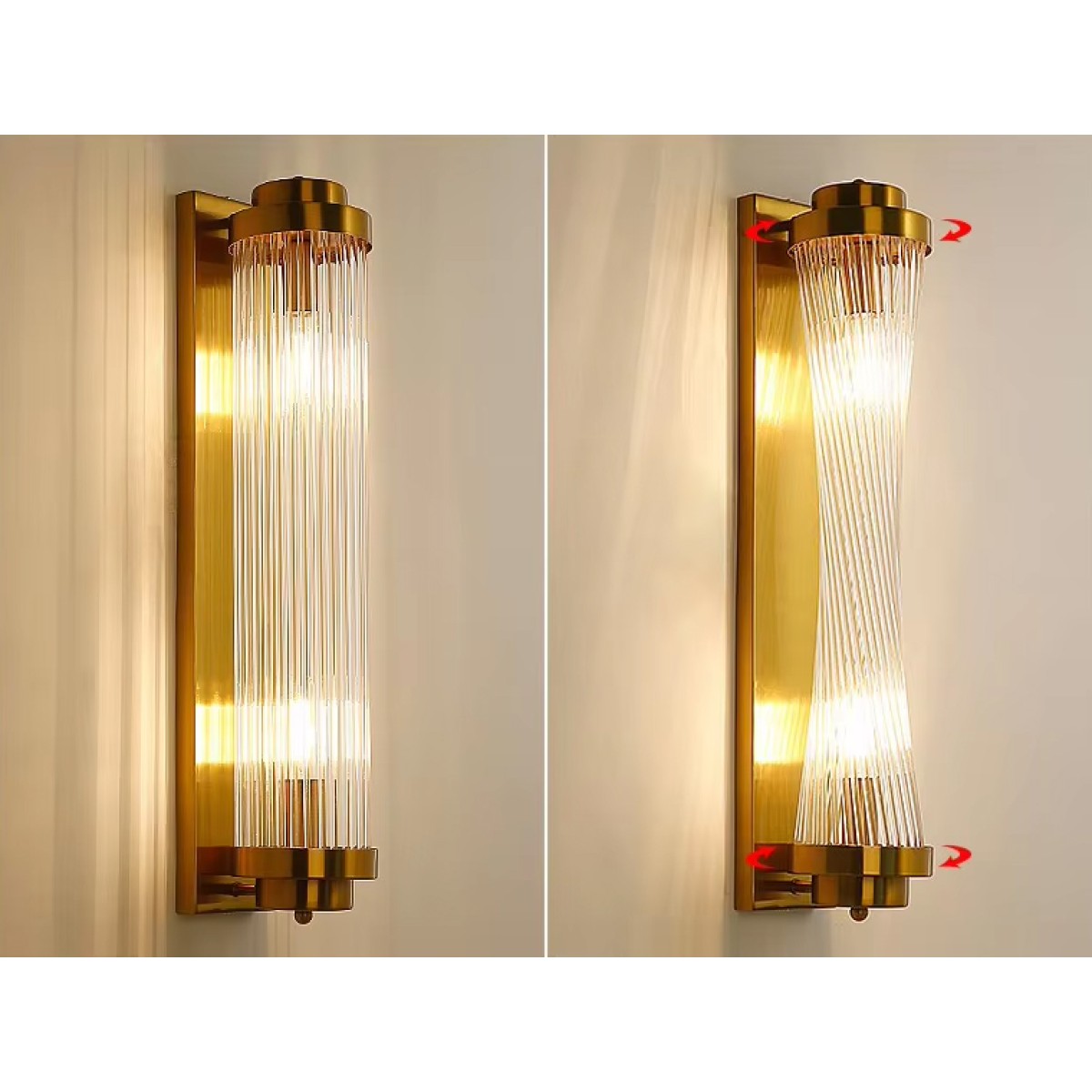 Настенный светильник Delight Collection 88008W/S brass