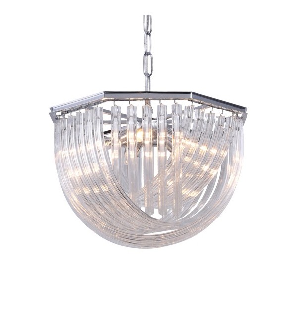 Люстра Delight Collection Murano 5 chrome