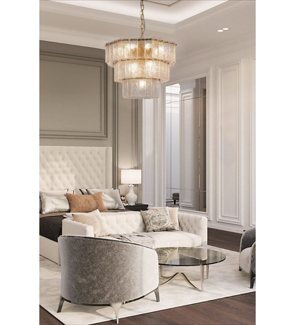 Люстра Delight Collection BRCH9192-55 antique brass