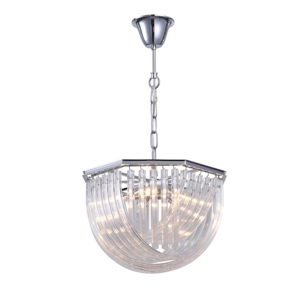 Люстра Delight Collection Murano 5 chrome