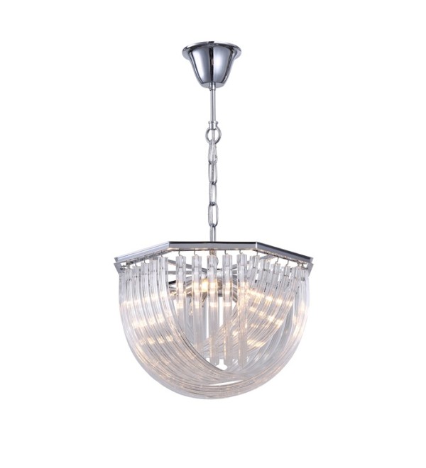 Люстра Delight Collection Murano 5 chrome