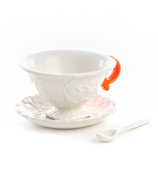 Чайная пара Seletti I-Wares I-Tea Orange