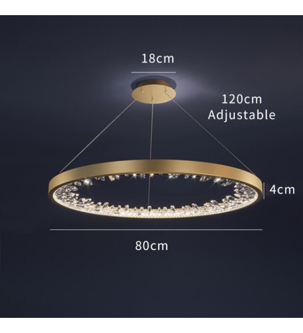 Люстра Delight Collection Bartlett XD-80 gold