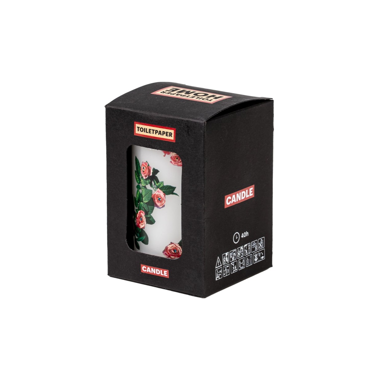 Свеча Seletti Toiletpaper Candle Large Roses