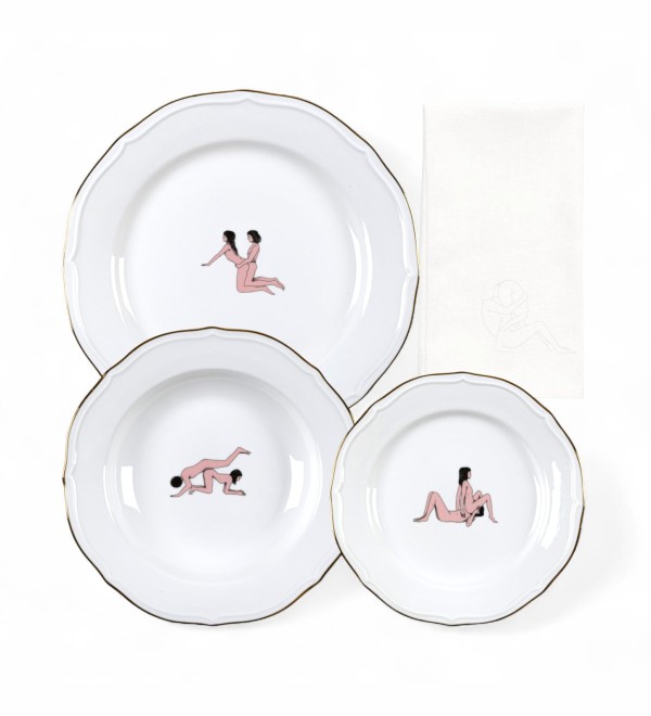 Тарелка Seletti Seikantai5271 OFFERED Set of 3
