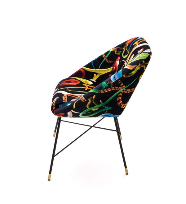 Обеденный стул Seletti Toiletpaper Furniture Snakes