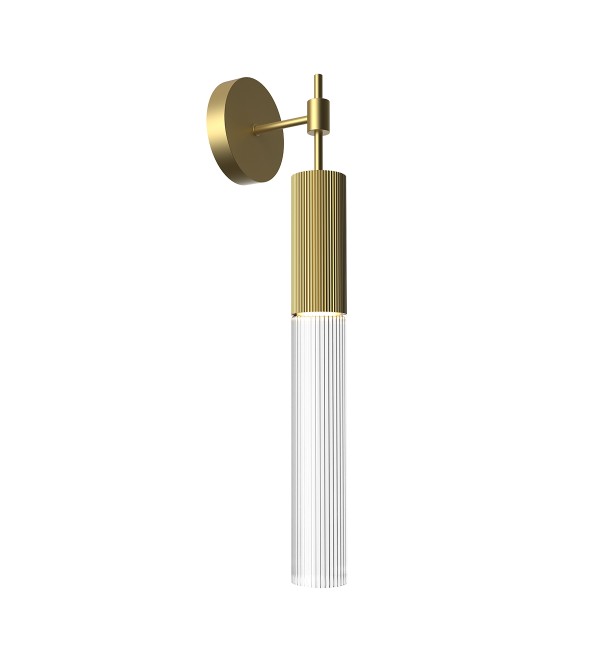 Настенный светильник Delight Collection Flume 1A ant.brass