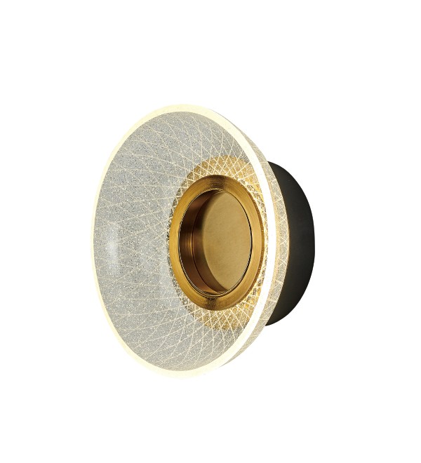 Настенный светильник Delight Collection OB2501 gold/black