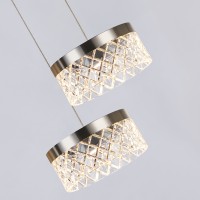 Подвесной светильник Delight Collection Diamond cut MD21020075-5A satin nickel