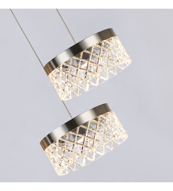 Подвесной светильник Delight Collection Diamond cut MD21020075-5A satin nickel