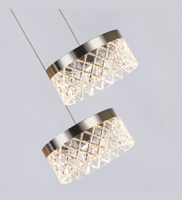 Подвесной светильник Delight Collection Diamond cut MD21020075-5A satin nickel