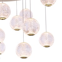 Подвесной светильник Delight Collection Elliot Diamante MD20001012-17A gold