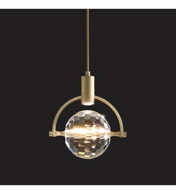 Подвесной светильник Delight Collection 2121P/A brass/clear