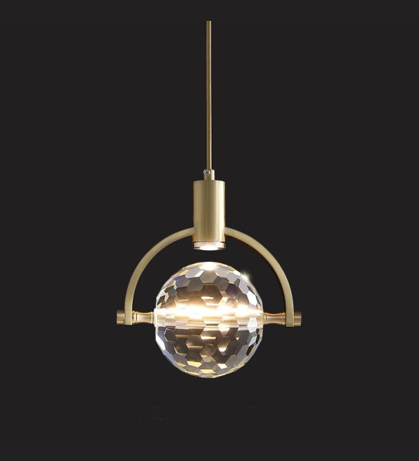 Подвесной светильник Delight Collection 2121P/A brass/clear