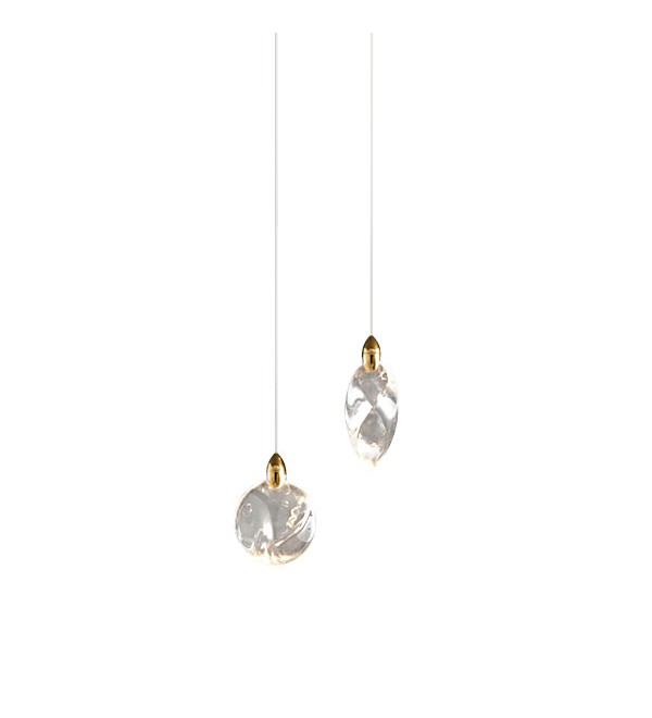 Подвесной светильник Delight Collection Colvin MT9176-2H titanium gold