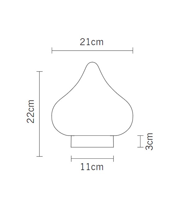 Настольная лампа Fabbian Dune D86B0101