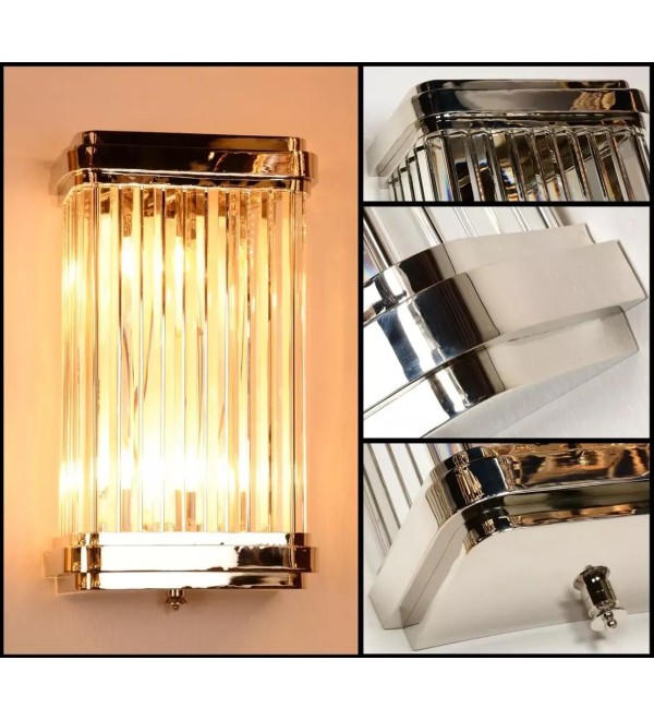 Настенный светильник Delight Collection BRWL7031 nickel