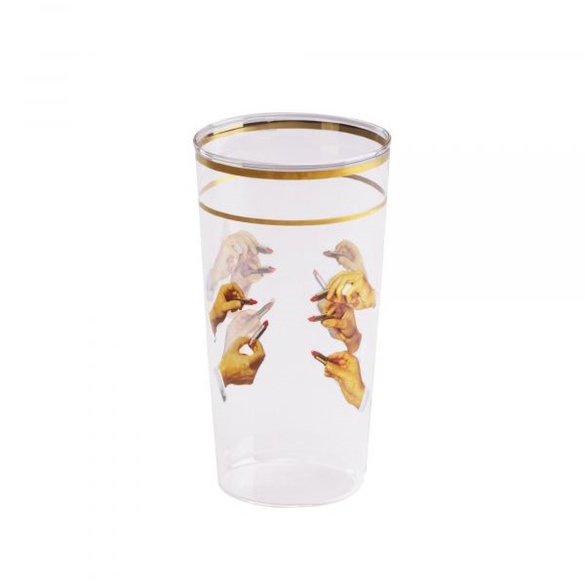 Стакан Seletti Toiletpaper Glass Lipsticks