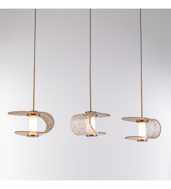Подвесной светильник Delight Collection MD24020901-3B gold/cognac