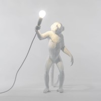 Настольная лампа Seletti Monkey Lamp Standing (белый)