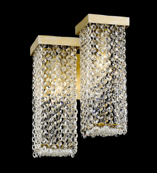 Настенный светильник Delight Collection W68065-2 gold