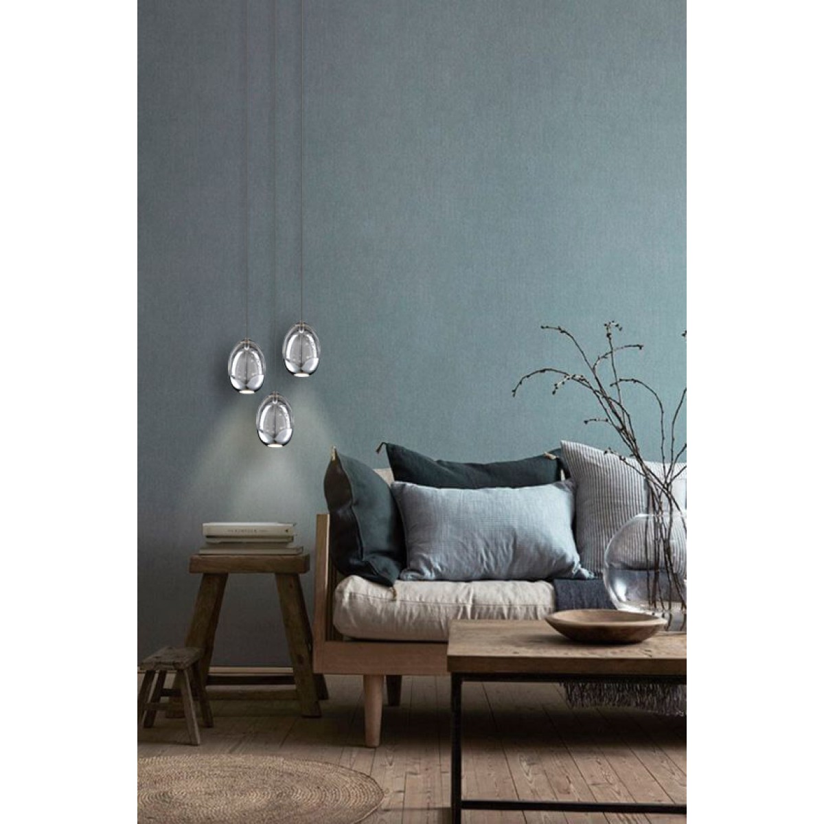 Подвесной светильник Delight Collection Terrene MD13003023-3A chrome