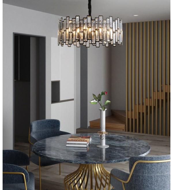 Люстра Delight Collection Bertola D8524P/S black/clear