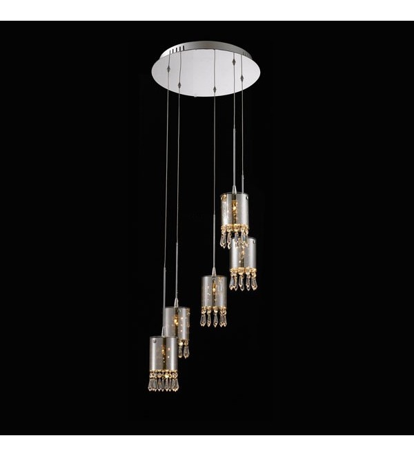 Подвесной светильник Delight Collection Crystal Tube 5